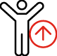 stats apps person icon